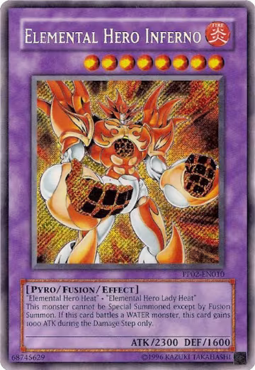 Elemental Hero Inferno (PP02-EN010), Premium Pack 2 — Yu-Gi-Oh! card price