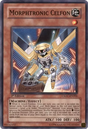 Morphtronic Celfon (CSOC-EN006), Crossroads of Chaos — Yu-Gi-Oh! card price
