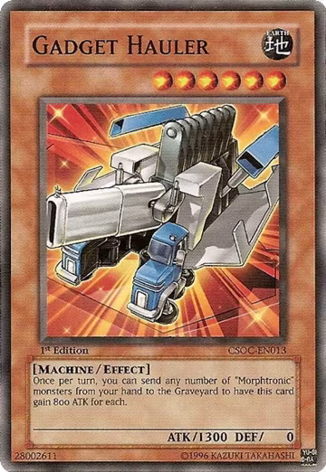 Gadget Hauler (CSOC-EN013), Crossroads of Chaos — Yu-Gi-Oh! card price