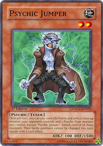 Psychic Jumper (CSOC-EN023), Crossroads of Chaos — Yu-Gi-Oh! card price