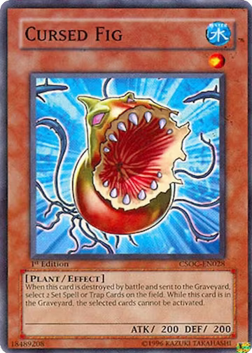 Cursed Fig (CSOC-EN028), Crossroads of Chaos — Yu-Gi-Oh! card price