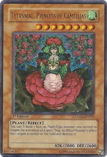Tytannial, Princess of Camellias (CSOC-EN029), Crossroads of Chaos — Yu-Gi-Oh! card price