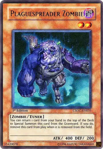 Plaguespreader Zombie (CSOC-EN031), Crossroads of Chaos — Yu-Gi-Oh! card price
