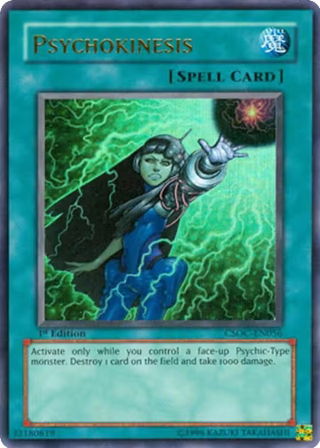 Psychokinesis (CSOC-EN056), Crossroads of Chaos — Yu-Gi-Oh! card price