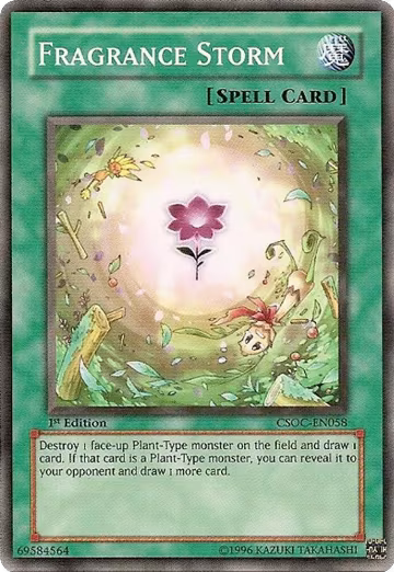 Fragrance Storm (CSOC-EN058), Crossroads of Chaos — Yu-Gi-Oh! card price