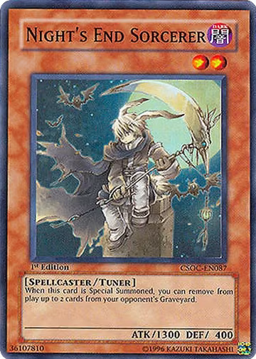 Night's End Sorcerer (CSOC-EN087), Crossroads of Chaos — Yu-Gi-Oh! card price