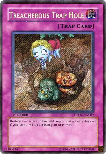 Treacherous Trap Hole (CSOC-EN089), Crossroads of Chaos — Yu-Gi-Oh! card price