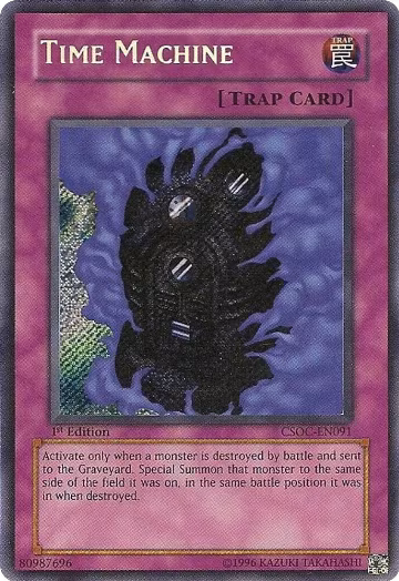 Time Machine (CSOC-EN091), Crossroads of Chaos — Yu-Gi-Oh! card price