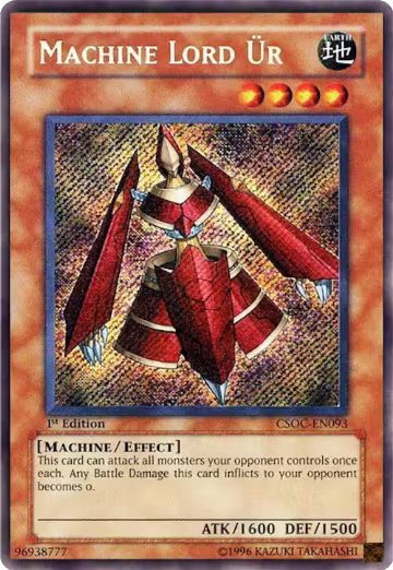 Machine Lord Ur (CSOC-EN093), Crossroads of Chaos — Yu-Gi-Oh! card price