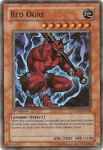 Red Ogre (CSOC-EN096), Crossroads of Chaos — Yu-Gi-Oh! card price