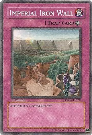 Imperial Iron Wall (SDZW-EN032), Structure Deck: Zombie World — Yu-Gi-Oh! card price