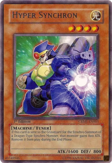 Hyper Synchron (CRMS-EN003), Crimson Crisis — Yu-Gi-Oh! card price