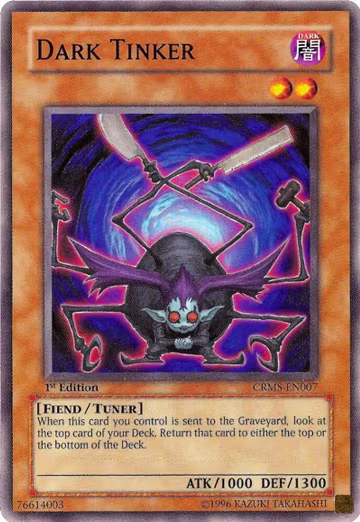 Dark Tinker (CRMS-EN007), Crimson Crisis — Yu-Gi-Oh! card price