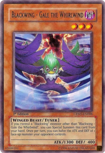 Blackwing - Gale the Whirlwind (CRMS-EN008), Crimson Crisis — Yu-Gi-Oh! card price