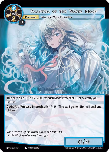 Phantom of the Water Moon (NWE-031 SR), A New World Emerges — Force of Will card price