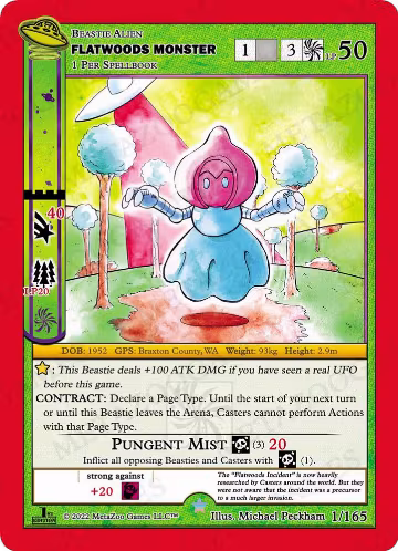 Flatwoods Monster (001/165) — card price