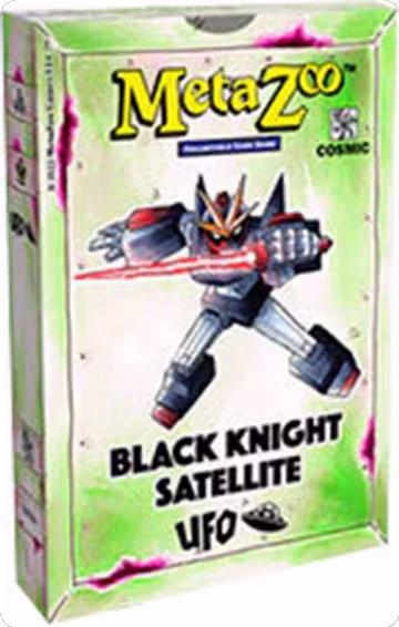 UFO: First Edition Tribal Theme Deck - Black Knight Satellite, First Edition Tribal Theme Decks — MetaZoo sealed product price