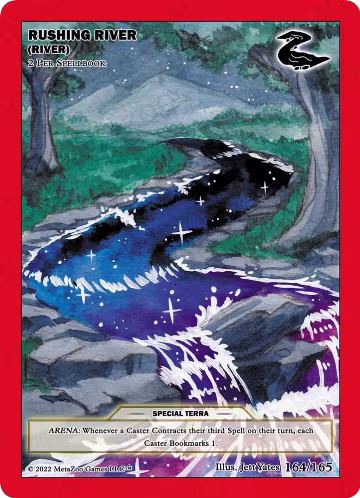 Rushing River (River) (164/165), First Edition — MetaZoo card price