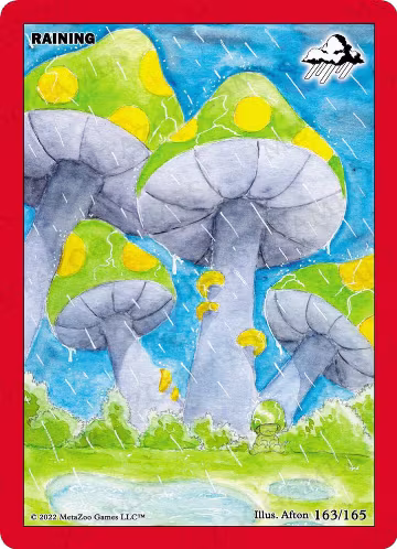 Raining (163/165), First Edition — MetaZoo card price