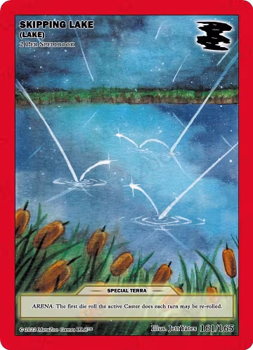 Skipping Lake (Lake) (161/165), First Edition — MetaZoo card price