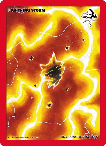 Lightning Storm (156/165), First Edition — MetaZoo card price