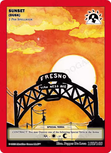 Sunset (Dusk) (155/165), First Edition — MetaZoo card price