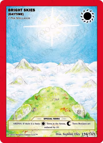 Bright Skies (Dusk) (154/165), First Edition — MetaZoo card price