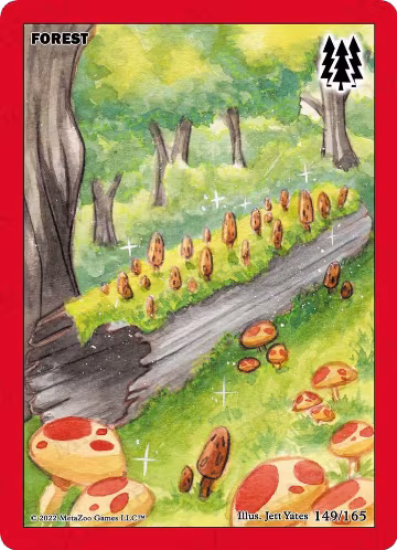 Forest (149/165), First Edition — MetaZoo card price