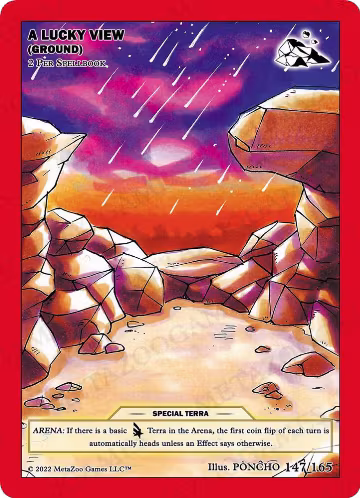 A Lucky View (Ground) (147/165), First Edition — MetaZoo card price