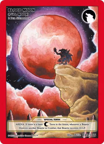 Blood Moon (Full Moon) (145/165), First Edition — MetaZoo card price
