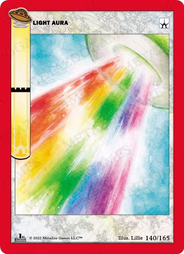 Light Aura (140/165), First Edition — MetaZoo card price