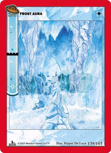 Frost Aura (139/165), First Edition — MetaZoo card price