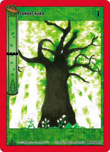 Forest Aura (138/165), First Edition — MetaZoo card price