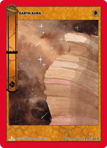 Earth Aura (137/165), First Edition — MetaZoo card price