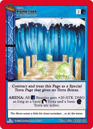 Rising Tides (130/165), First Edition — MetaZoo card price