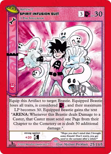 Spirit Infusion Suit (025/165) — card price