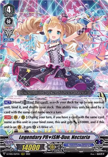 Legendary PRISM-Duo, Nectaria (D-VS05/067EN), D-VS05: V Clan Collection Vol.5 — Vanguard card price