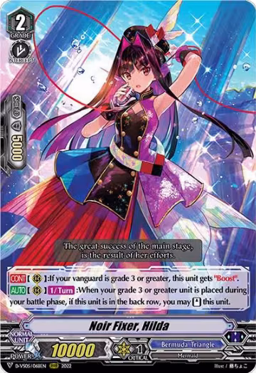 Noir Fixer, Hilda (D-VS05/068EN), D-VS05: V Clan Collection Vol.5 — Vanguard card price