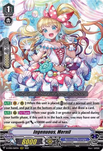 Ingenuous, Mernil (D-VS05/069EN), D-VS05: V Clan Collection Vol.5 — Vanguard card price