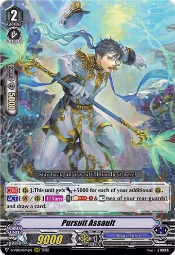 Pursuit Assault (D-VS05/074EN), D-VS05: V Clan Collection Vol.5 — Vanguard card price