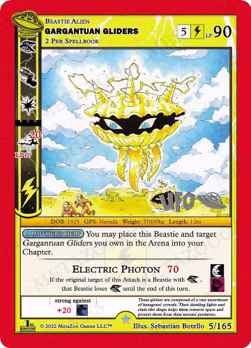 Gargantuan Gliders (005/165) — card price