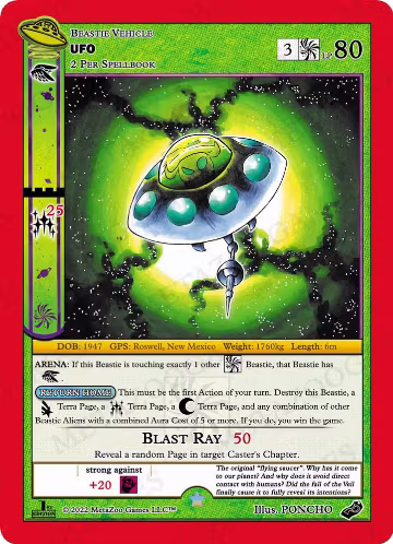 UFO (UFO: First Edition Blister Promo), Miscellaneous Promos — MetaZoo card price