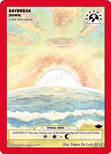 Daybreak (Dawn) (9/11), First Edition Release Event Deck — MetaZoo card price