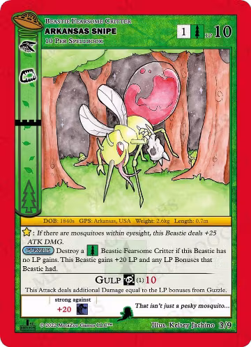 Arkansas Snipe (3/9), First Edition Tribal Theme Decks — MetaZoo card price