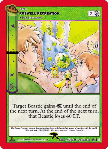 Roswell Recreation (8/14), First Edition Tribal Theme Decks — MetaZoo card price