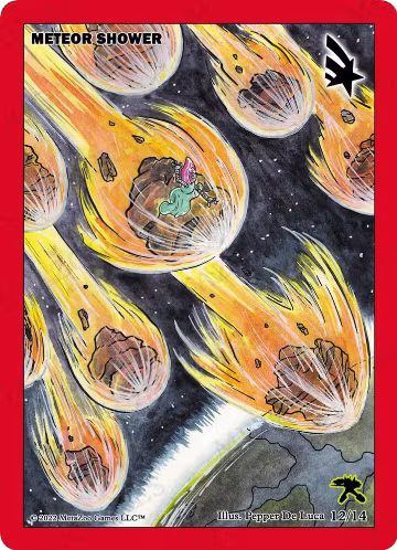 Meteor Shower (12/14), First Edition Tribal Theme Decks — MetaZoo card price