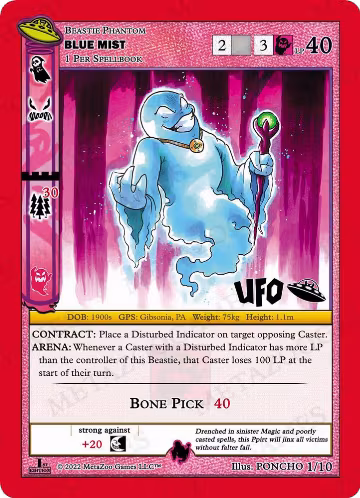 Blue Mist (1/10), First Edition Release Event Deck — MetaZoo card price