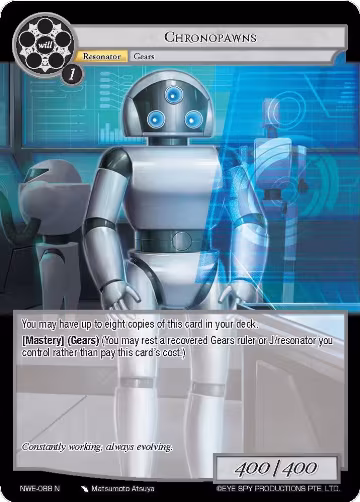Chronopawns (NWE-088 N), A New World Emerges — Force of Will card price