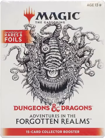 Adventures in the Forgotten Realms - Collector Booster Retail Pack, Adventures in the Forgotten Realms — Magic sealed product price