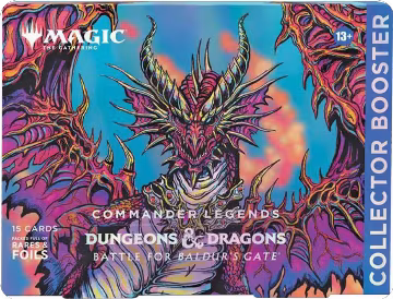Commander Legends: Battle for Baldur's Gate - Collector Booster Hanger Pack, Commander Legends: Battle for Baldur's Gate — Magic card price